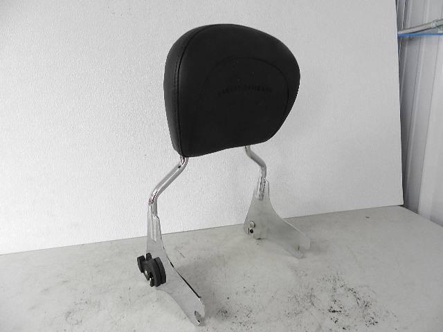 Oem 97-08 harley touring street glide ultra quick detach passenger backrest siss