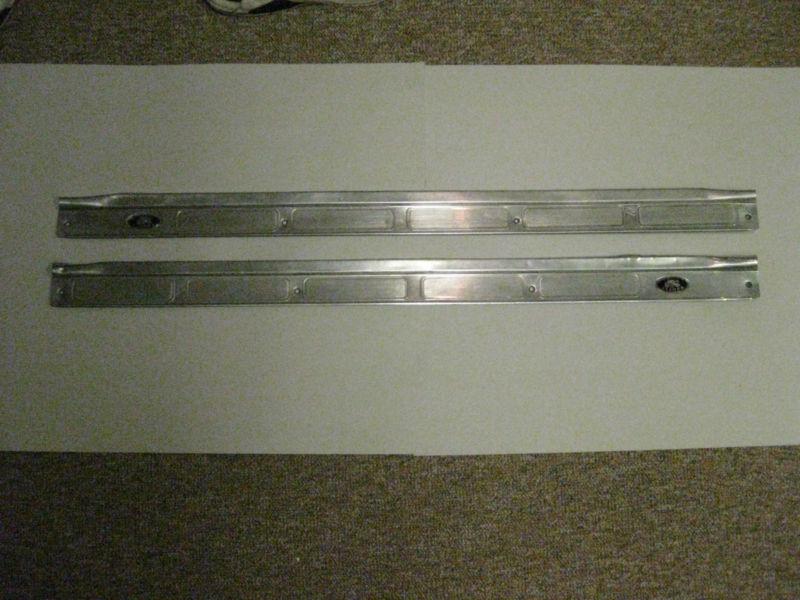 Original gm 70 71 72 73 74 75 76 77 78 79 80 81 camaro door sill scuff plates!