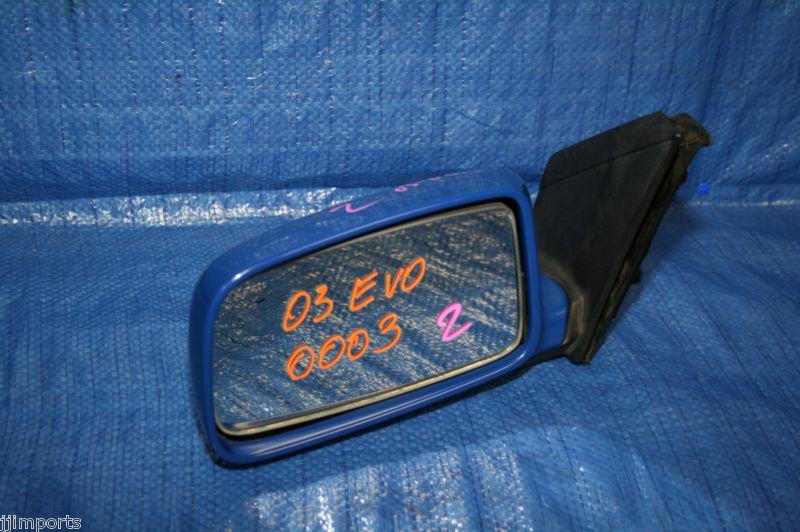 03 04 05 06 lancer evolution 8 oem left driver door mirror evo8 evo9 ct9a