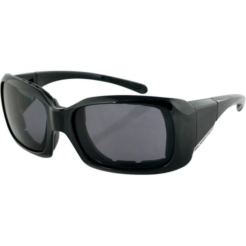 Bobster eyewear ava convertible sunglasses black/smoke lens osfm