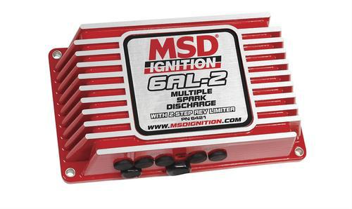 Msd 6421 ignition box msd 6al-2 digital cd with rev limiter red ea