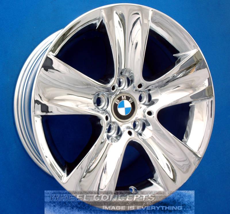 Bmw 528i 535i 550i 17 inch chrome wheel exchange 17" rims 528 535 550 i