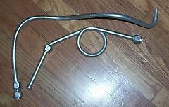 1927 - 1929 harley jd motorcycle oil lines