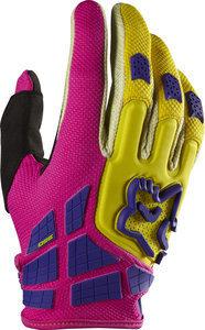 Fox racing 360 flight mx/offroad gloves yellow/pink