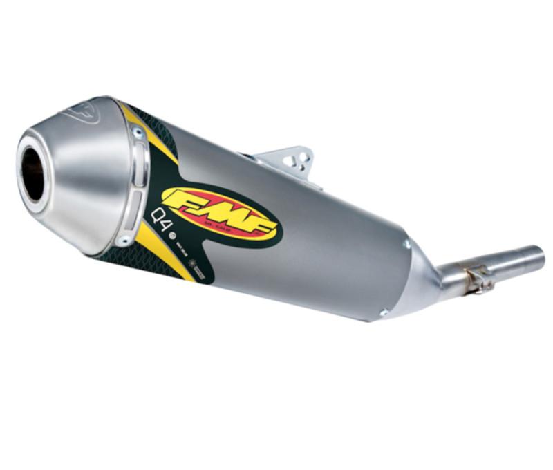 Fmf 041350 q4 quiet muffler exhaust slip-on honda crf450r/crf450 r 2009 to 2010