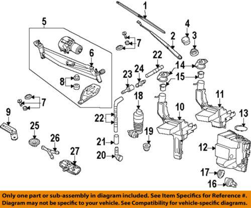 Volkswagen oem 3c8955426b windshield wiper blade/wiper blade