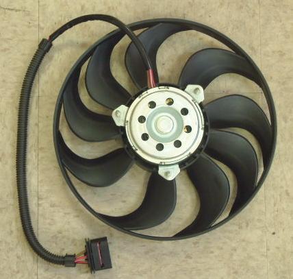 New radiator fan vw 02-05 beetle 02-07 golf 02-06 jetta 1.8t r32 vr6