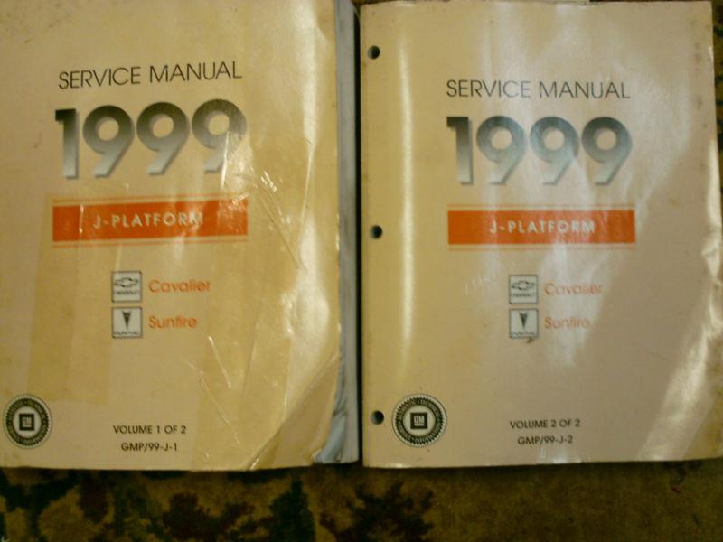 1999 cavalier sunfire service repair manual engine electrical wiring transaxle