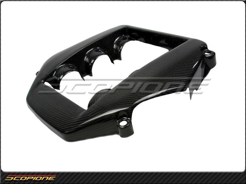 Scopione nissan 09-14 gt-r gtr r35 black glossy carbon fiber engine cover type-1