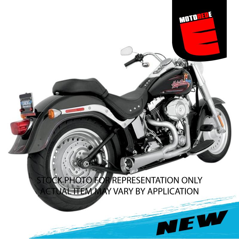 Vance hines competition series 2 1 exhaust brushed 2002 harley fxsts spring st