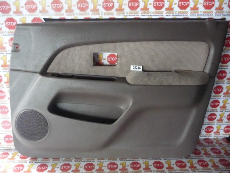 99 00 01 02 toyota 4runner right/passenger front door trim panel oem