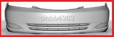 02 03 04 camry front bumper cover, without fog lamp holes, le / xle models