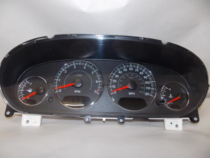 04-06 sebring conv & sdn 157k instrument cluster speedometer 2004 2005 2006 7171