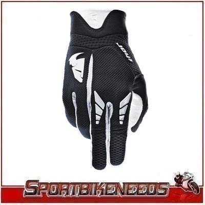 Thor flux erosion black white gloves new small sm