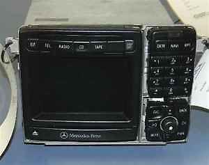 01-06 mercedes cl class navigation cd player radio oem