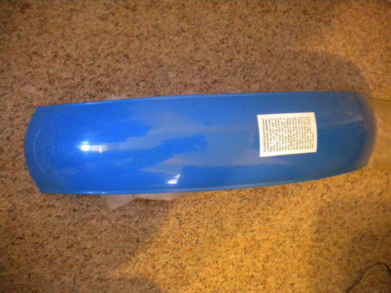 Nos preston petty rear fender blue ahrma