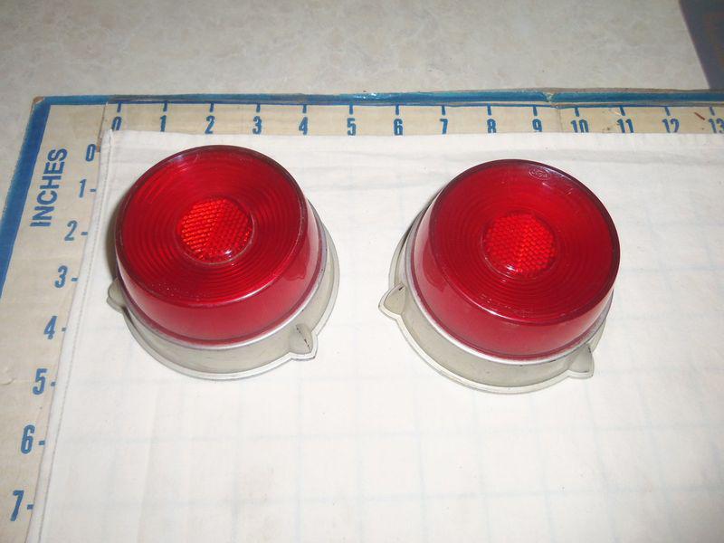 1952 ford car  tail light lenses-   faa-13450-c