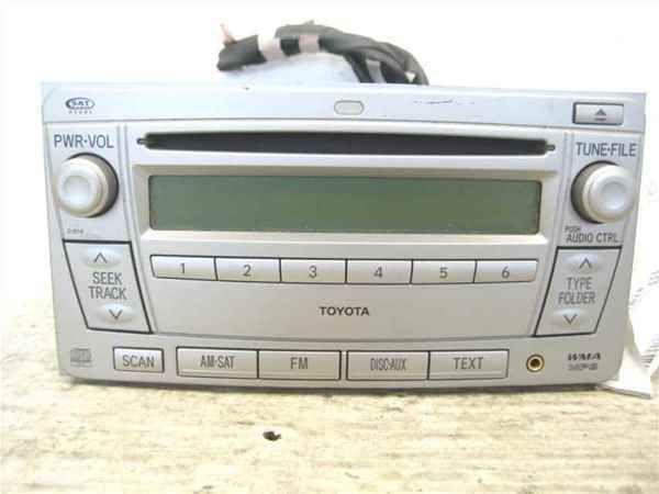 06 07 08 yaris cd single disc mp3 player radio oem