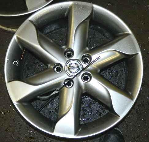 09 2009 murano 18" 6-spoke alloy wheel rim oem lkq