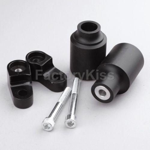 Gau motorcycle frame slider for honda cbr 600 rr 07-08 black