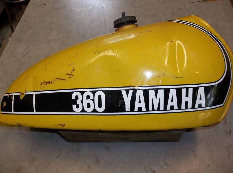 1974 yamaha mx360a  mx 360 250 gas fuel petrol tank