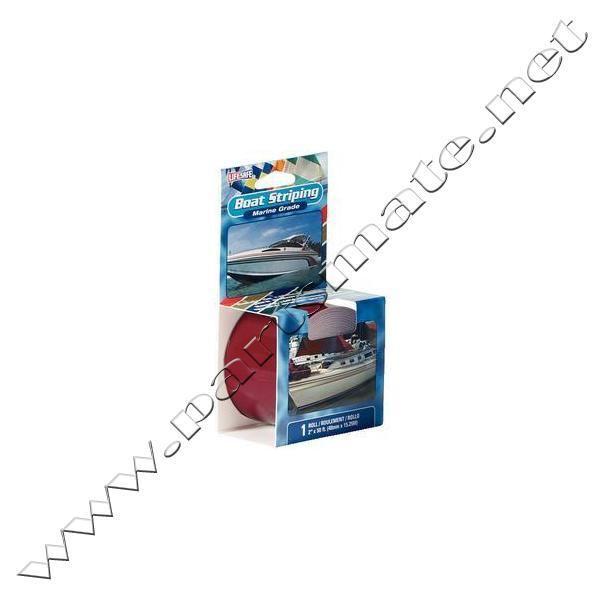 Incom re63bd boat striping tape / striping-burgundy 1&quot;x50ft