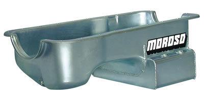 Moroso 20506 oil pan steel clear zinc 7 qt. ford 5.0l ea