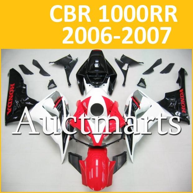 Fit honda 06 07 cbr1000rr cbr 1000 rr 2006 2007 fairing kit abs plastics b13 e7