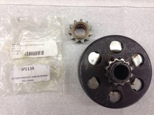 Honda gx 160 200 & 6.5 max torque clutch 12 tooth and 11 tooth drive sprockets