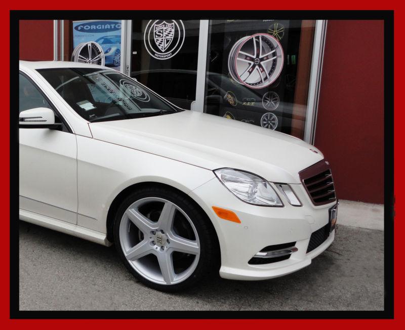 20" staggered wheels & tires for mercedes e class w212 2009 up e class rims