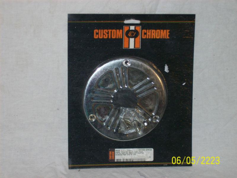 New custom chrome billet derby cover for 1970-1999 with aluminum primer 