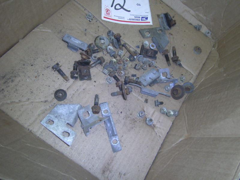 1964 buick riviera 63 64 65 rare right left door track parts hardware lot bolts 