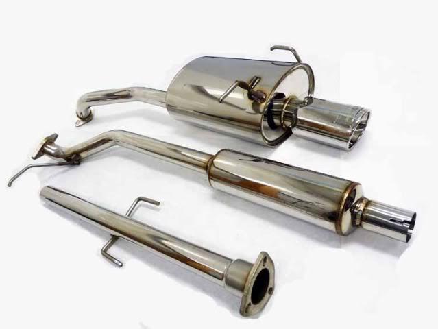 Obx catback 07-08 honda cr-v stainless steel exhaust