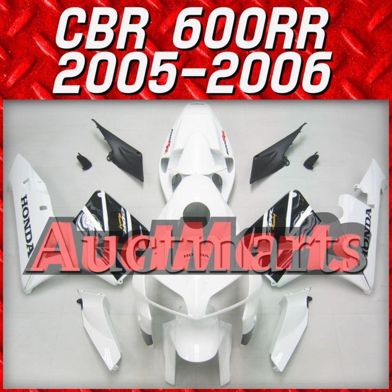 Fit honda 05 06 cbr600rr cbr 600 rr 2005 2006 fairing kit abs plastics c10 b33