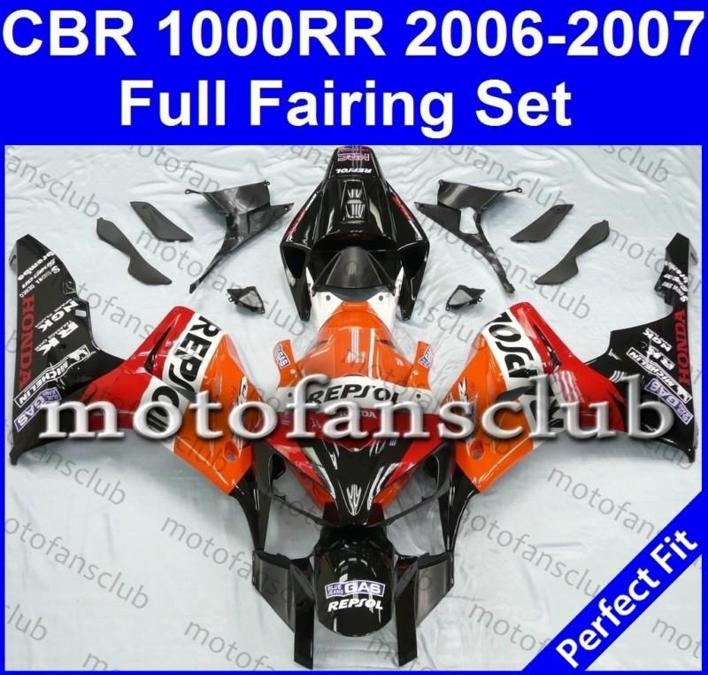 Fit honda cbr1000rr 06 07 cbr 1000 rr 2006 2007 fairing bodywork # 01 c