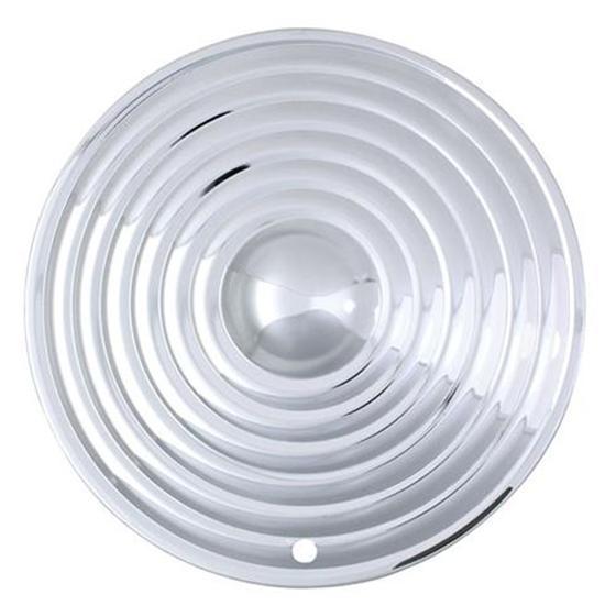 New chrome ripple style wheel covers, 15" - set of 4