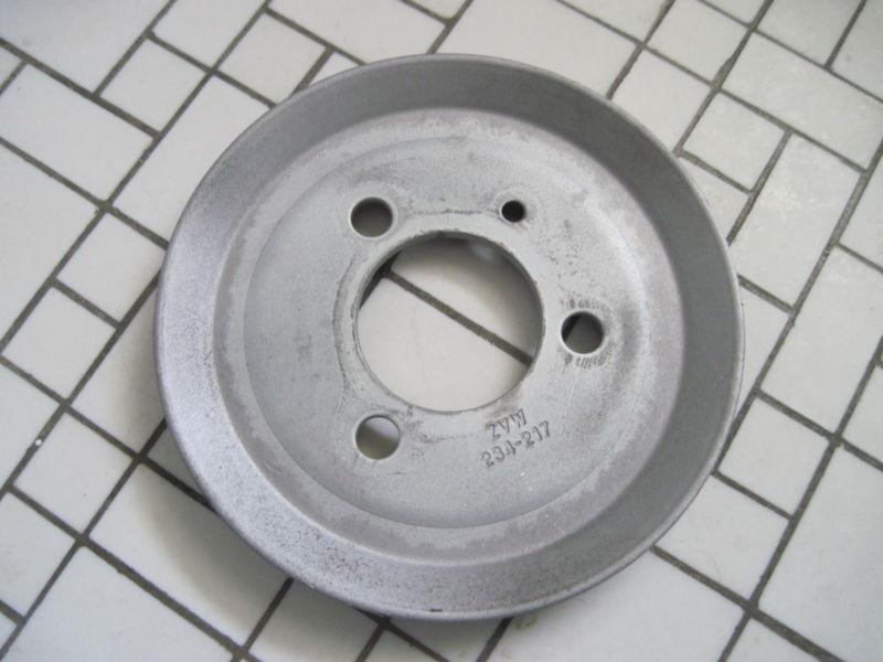 Porsche 914 air conditioning drive pulley.