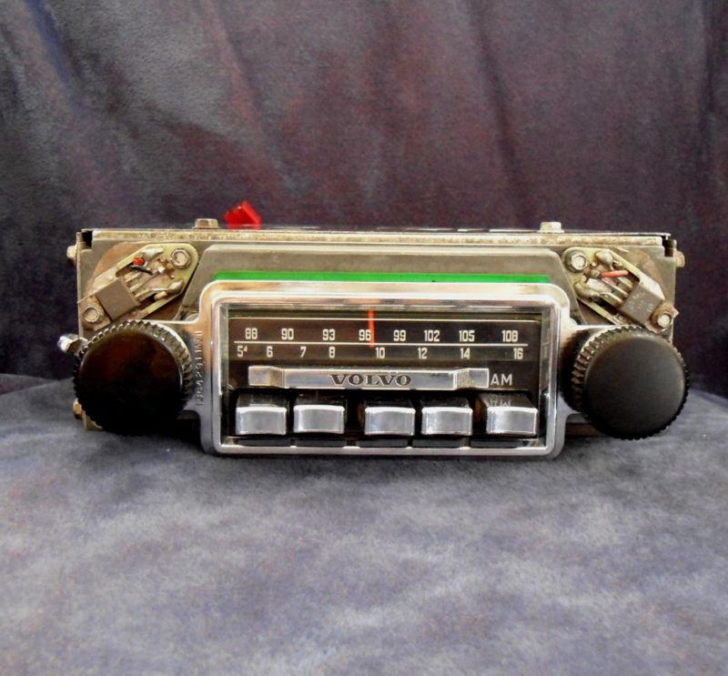 Oem 1969 am/fm bendix radio,triumph tr-6,tr-250, volvo coupe 140, 1800, p1800s