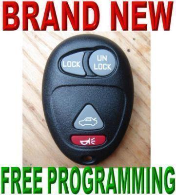 Brand new gm keyless entry remote free program transmitter fob clicker 4buttons