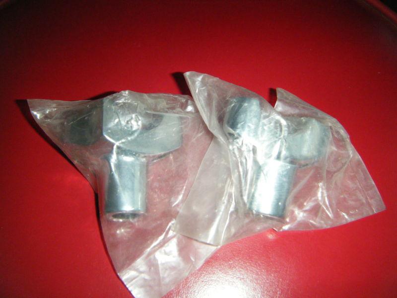 New never opened  chrome harley handle bar  risers 1 inch