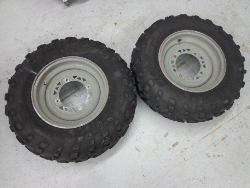 Polaris 300 400 500 600 4x4 xplorer magnum sportsman front wheels rims tires 12"