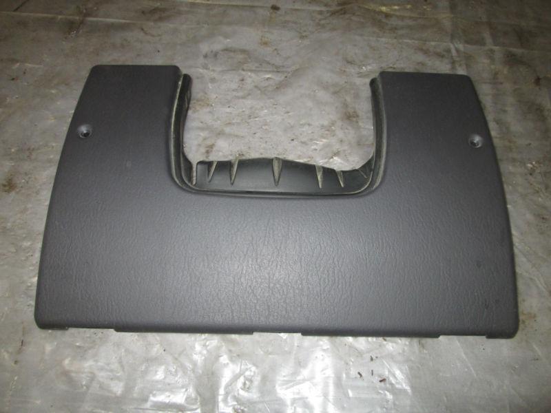 Jeep wrangler 2002 tj lower steering trim dash panel stock number 1767