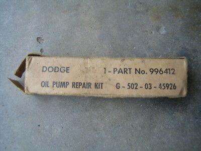 Dodge plymouth chrysler flathead 6 218 230 237 251 nos