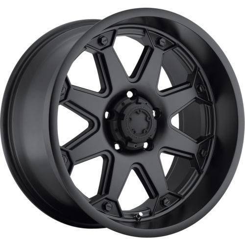 18x10 black ultra bolt (198) wheels 5x5 +0 lifted dodge durango