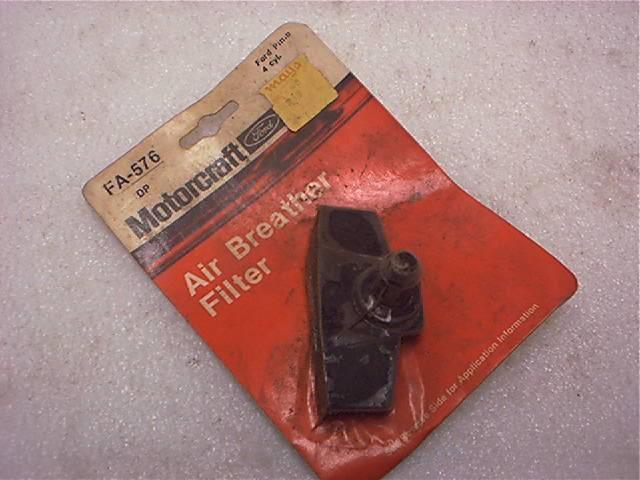 Vintage nos motorcraft fa-576 air breather filter ford pinto 4 cyl no reserve!