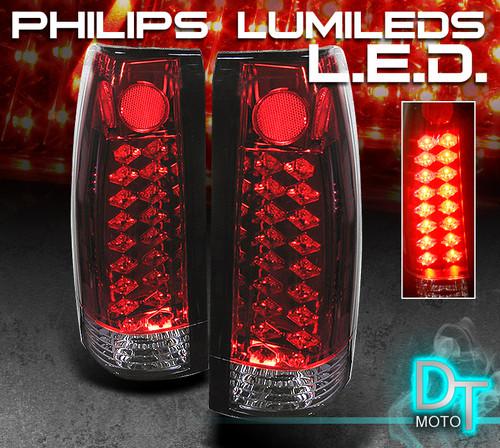 88-98 c10 c/k pickup tahoe sierra yukon blazer philips-led perform tail lights