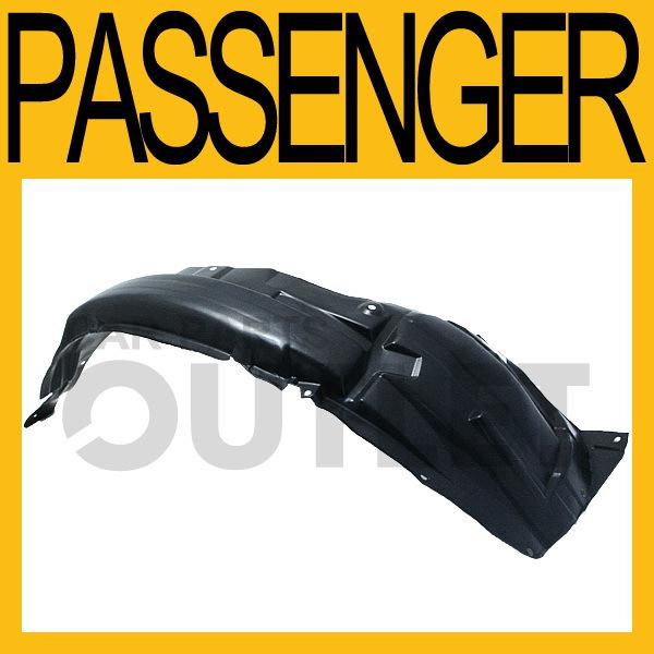 06-08 suzuki grand vitara xl7 splash shield sz1251102 right front fender liner r