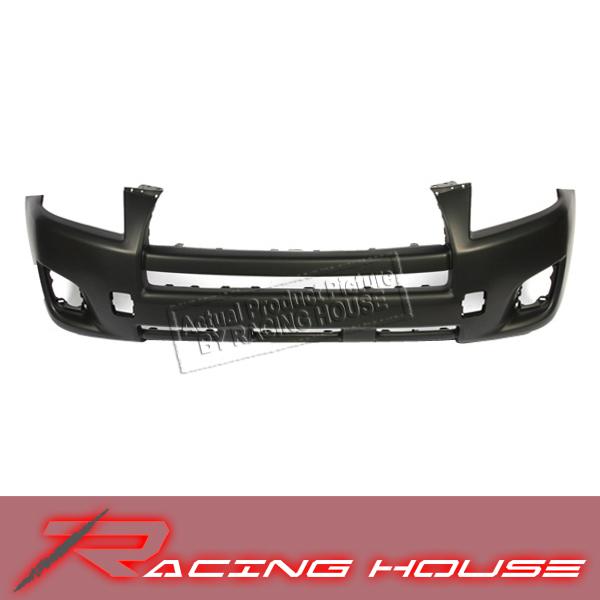 2009-2011 toyota rav4 base unpainted primered black plastic front bumper cover