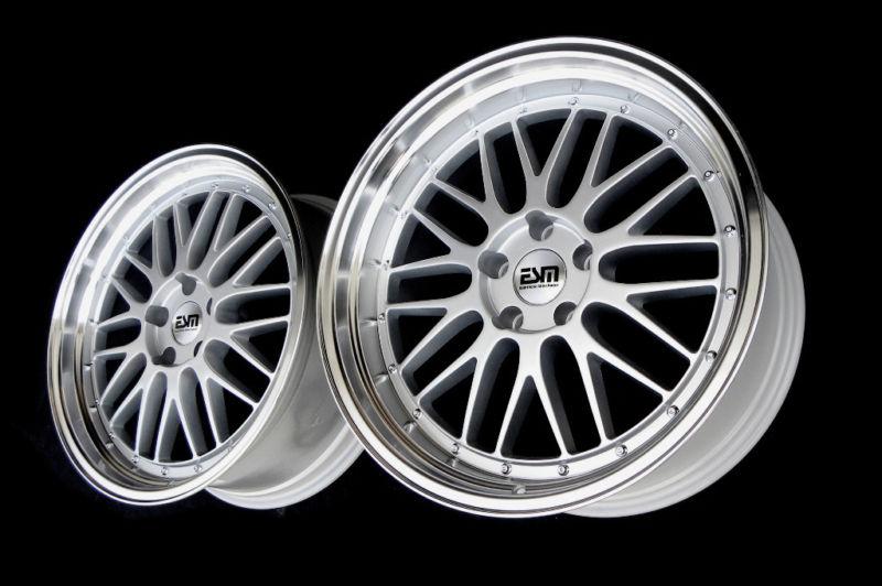 20" lm wheels 5x120 esm 004 bmw  m5 e39 e60 e65 e63 f10 pontiac g8 honda odyssey