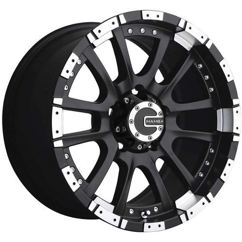 20x9 black mamba m12 wheels 6x5.5 +12 toyota tundra sequoia 4-runner fj cruiser